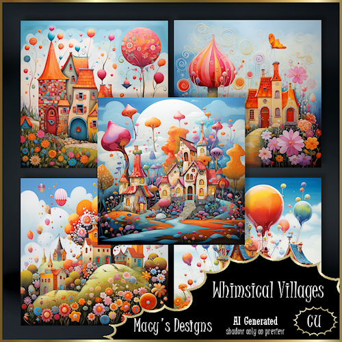 AI - Whimsical Villages BG - Click Image to Close